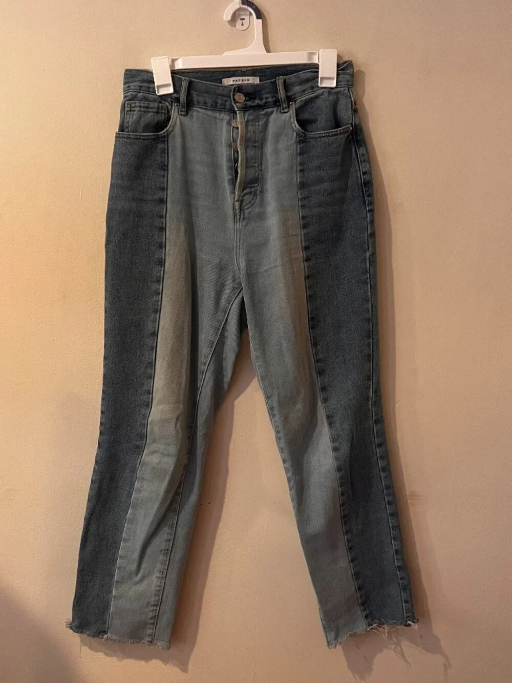 PacSun, 2-Toned Button Fly Jeans | Size 28